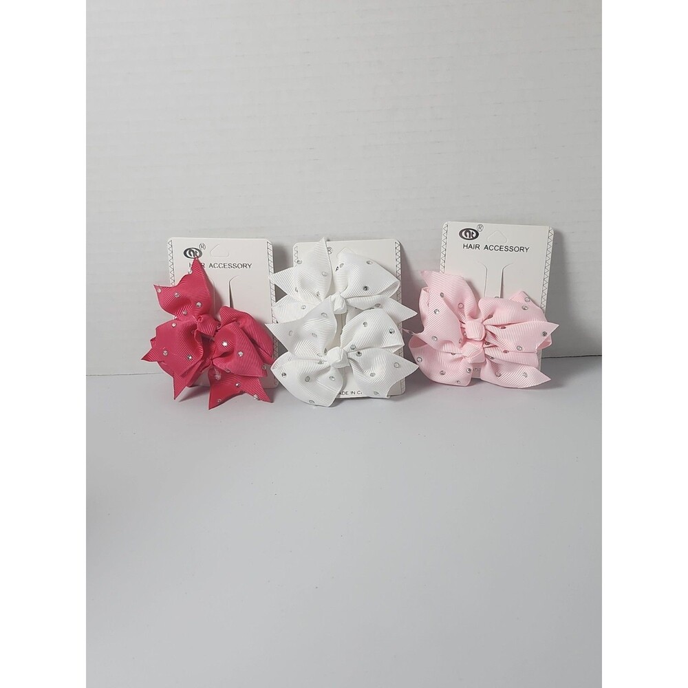 Lot Of 6 Hair Bows